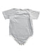A Grey Short Sleeve Bodysuits from Mori in size 12-18M for boy. (Back View)