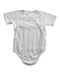 A Grey Short Sleeve Bodysuits from Mori in size 12-18M for boy. (Back View)