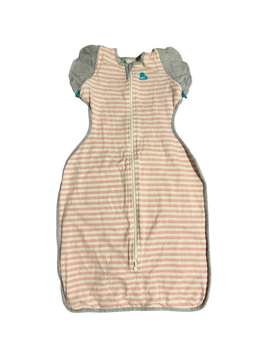 A Pink Sleepsacs from Love To Dream in size M for girl. (Front View)