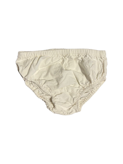 A White Bloomers from bloomB in size 0-3M for girl. (Front View)