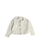 A White Cardigans from Château de Sable in size 3-6M for girl. (Front View)