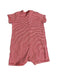 A Red Short Sleeve Rompers from Petit Bateau in size 6-12M for neutral. (Back View)