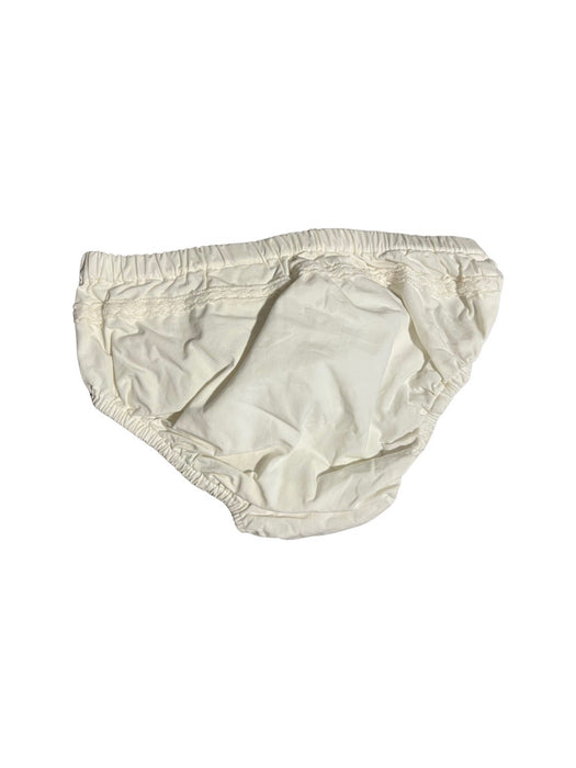 A White Bloomers from bloomB in size 0-3M for girl. (Back View)