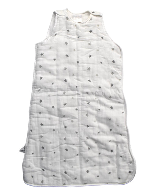 A White Sleepsacs from Aden & Anais in size 18-24M for girl. (Front View)