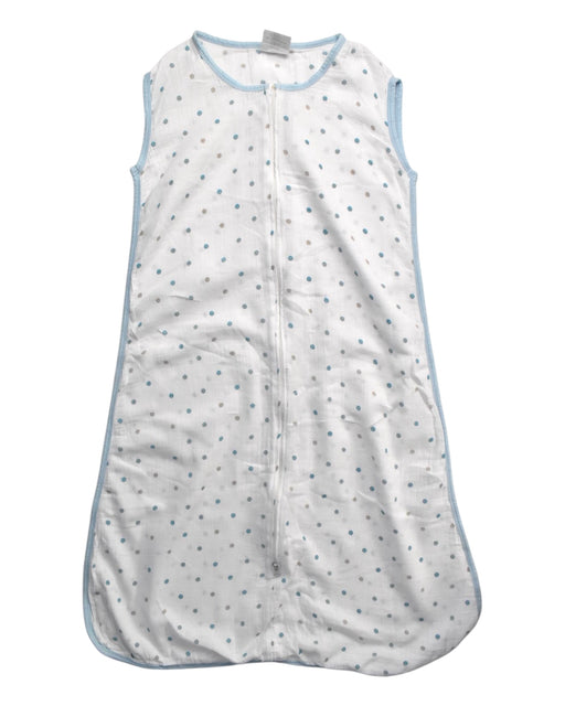 A White Sleepsacs from Aden & Anais in size 18-24M for boy. (Front View)