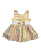 A Multicolour Sleeveless Dresses from bloomB in size 3-6M for girl. (Back View)