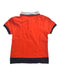 A Red Short Sleeve Polos from Jacadi in size 6T for boy. (Back View)