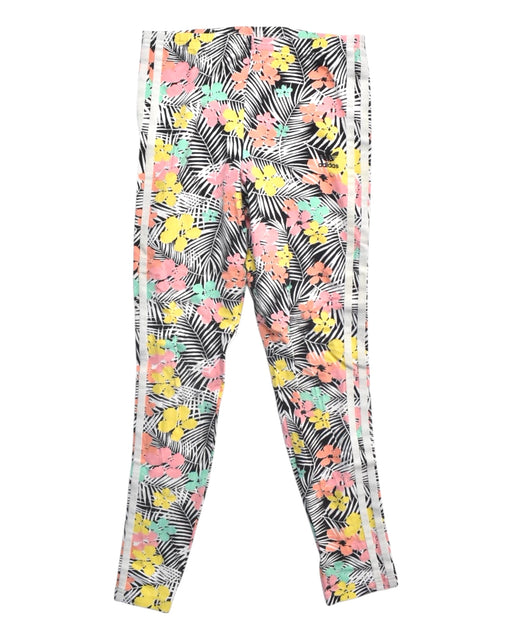 A Multicolour Leggings from Adidas in size 8Y for girl. (Front View)