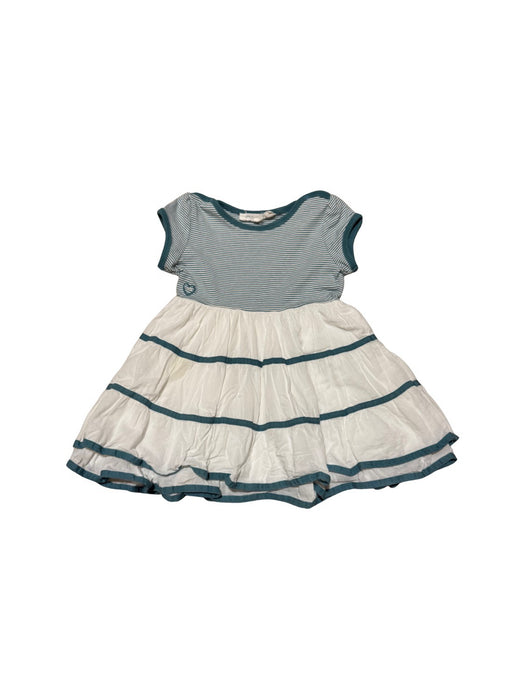 A White Short Sleeve Dresses from Château de Sable in size 12-18M for girl. (Front View)