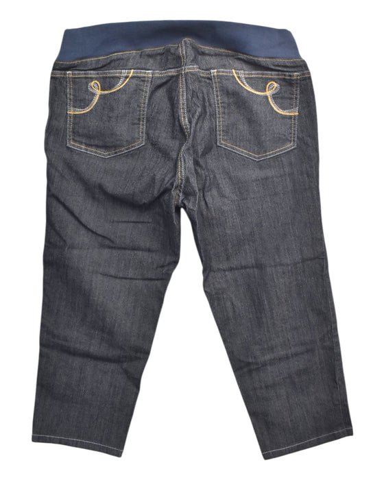 A Blue Jeggings from Spring in size Maternity-M for maternity. (Back View)