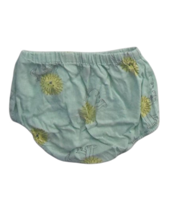 A Green Bloomers from Bobo Choses in size 12-18M for boy. (Back View)