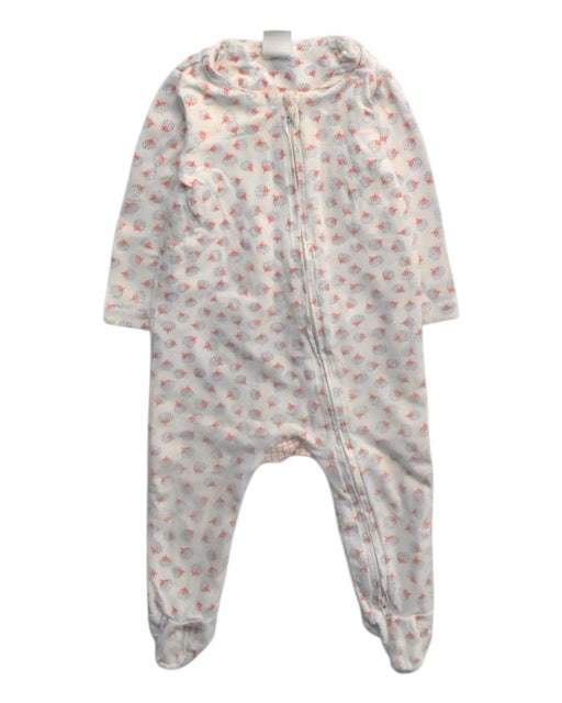 A White Onesies from Seed in size 3-6M for girl. (Front View)
