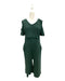 A Green Sleeveless Jumpsuits from Mothercot in size Maternity-M for maternity. (Front View)