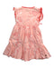 A Pink Sleeveless Dresses from Tea in size 6T for girl. (Back View)