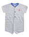 A Blue Short Sleeve Rompers from Petit Bateau in size 3T for boy. (Front View)
