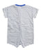 A Blue Short Sleeve Rompers from Petit Bateau in size 3T for boy. (Back View)
