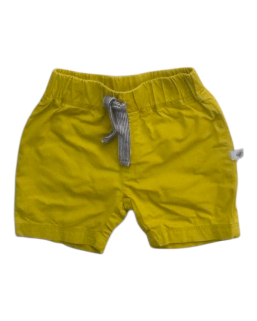 A Yellow Shorts from Petit Bateau in size 2T for boy. (Front View)
