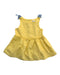 A Yellow Sleeveless Dresses from Gingersnaps in size 3-6M for girl. (Front View)