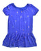 A Blue Short Sleeve Dresses from Chubby Chubby in size 7Y for girl. (Front View)