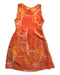 A Orange Sleeveless Dresses from Chubby Chubby in size 4T for girl. (Front View)