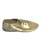A Gold Sneakers from anothersole in size 7Y for girl. (Front View)