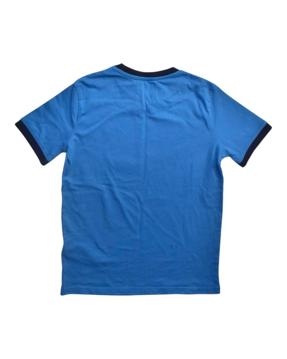 A Blue Short Sleeve T Shirts from Lyle & Scott in size 10Y for boy. (Back View)