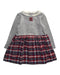 A Multicolour Long Sleeve Dresses from Miki House in size 3T for girl. (Front View)