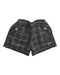 A Grey Shorts from Miki House in size 3T for girl. (Front View)