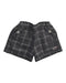 A Grey Shorts from Miki House in size 3T for girl. (Front View)