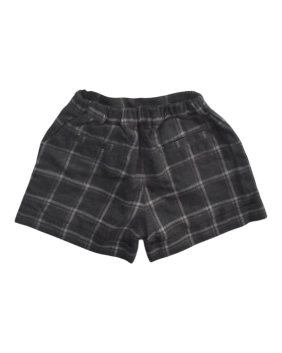 A Grey Shorts from Miki House in size 3T for girl. (Back View)