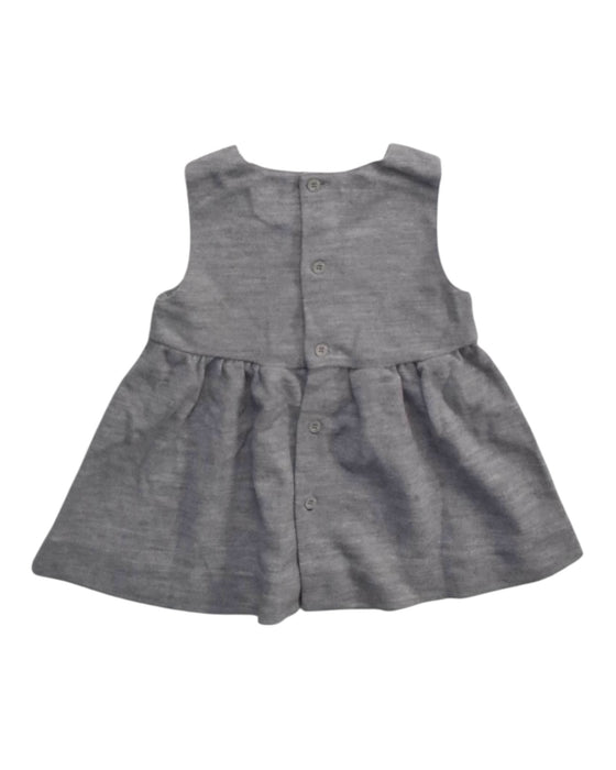 A Grey Sleeveless Dresses from Celine in size 2T for girl. (Back View)