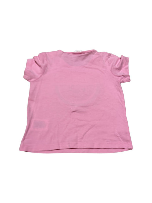A Pink Short Sleeve T Shirts from Seed in size 12-18M for girl. (Back View)