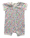 A Multicolour Short Sleeve Rompers from Wilson & Frenchy in size 6-12M for girl. (Front View)