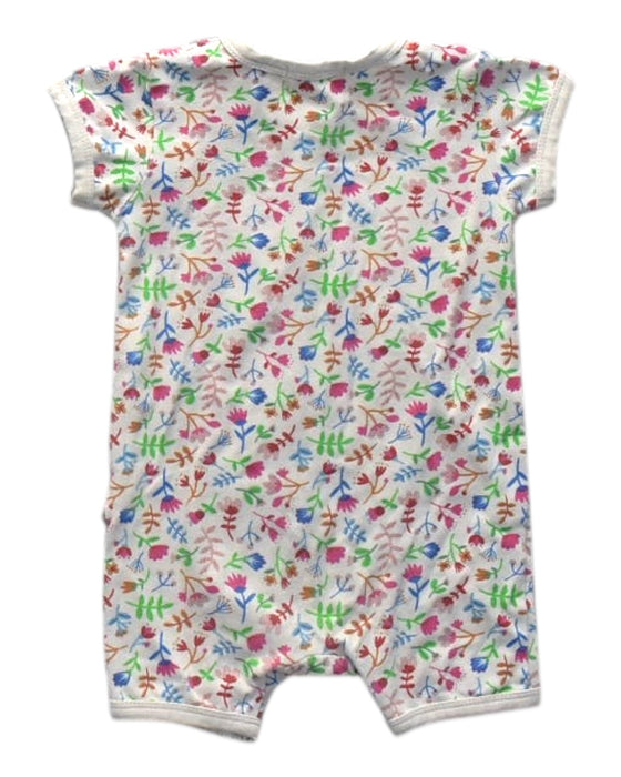 A Multicolour Short Sleeve Rompers from Wilson & Frenchy in size 6-12M for girl. (Back View)