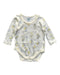 A Multicolour Long Sleeve Bodysuits from Disney Baby in size 0-3M for girl. (Front View)