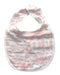 A Pink Bibs from Aden & Anais in size O/S for neutral. (Front View)