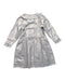 A Silver Long Sleeve Dresses from Stella McCartney in size 4T for girl. (Back View)