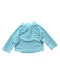 A Blue Rash Guards from Green Sprouts in size 3-6M for boy. (Back View)
