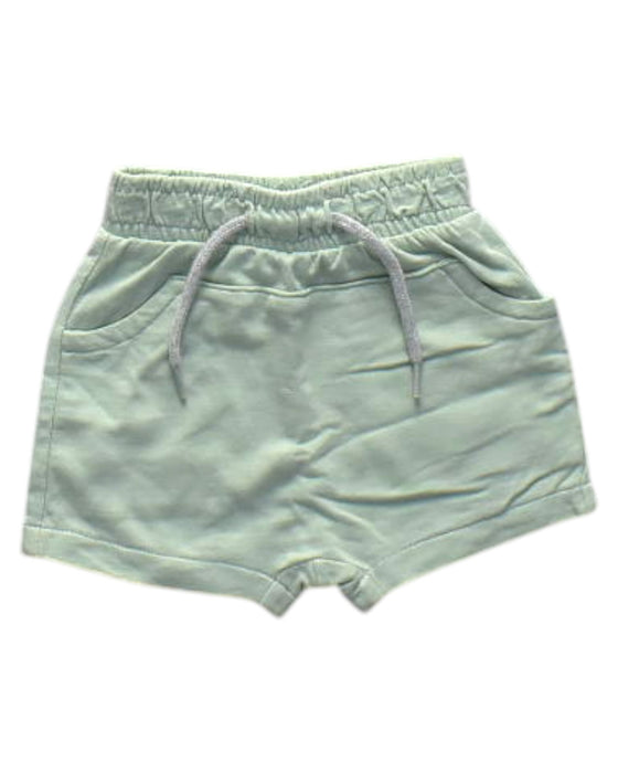 A Green Shorts from Vertbaudet in size 0-3M for neutral. (Front View)