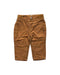 A Brown Casual Pants from Obaibi - Okaidi in size 3-6M for boy. (Front View)