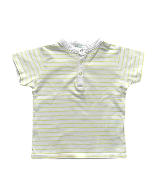 A White Short Sleeve Tops from Obaibi - Okaidi in size 6-12M for girl. (Front View)