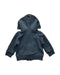 A Navy Hooded Sweatshirts from Grain de Blé in size 3-6M for boy. (Back View)