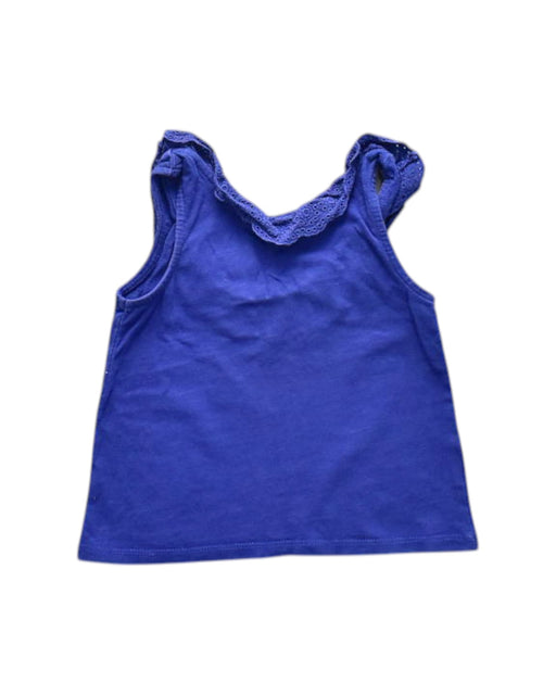 A Blue Sleeveless Tops from Vertbaudet in size 2T for boy. (Front View)