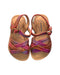A Pink Sandals from Vertbaudet in size 18-24M for girl. (Back View)