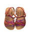 A Pink Sandals from Vertbaudet in size 18-24M for girl. (Back View)