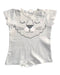 A Grey Short Sleeve Bodysuits from Seed in size 0-3M for boy. (Front View)