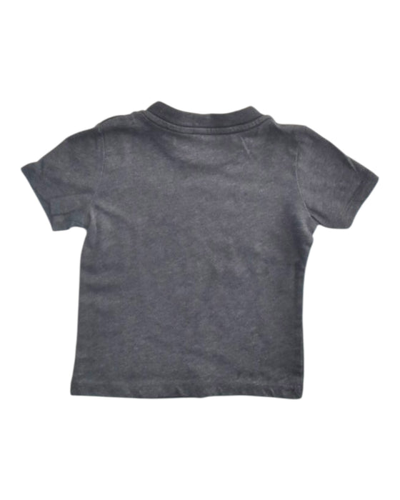 A Grey Short Sleeve T Shirts from Peek in size 6-12M for boy. (Back View)
