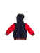 A Navy Hooded Sweatshirts from Petit Bateau in size 2T for boy. (Back View)