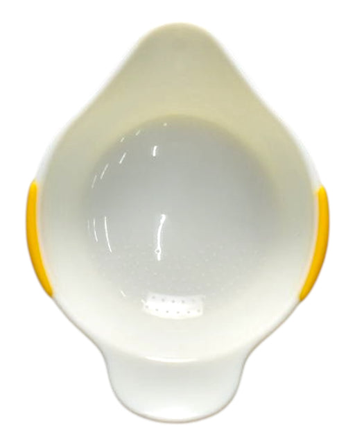 A White Utensils & Containers from Richell in size O/S for neutral. (Front View)