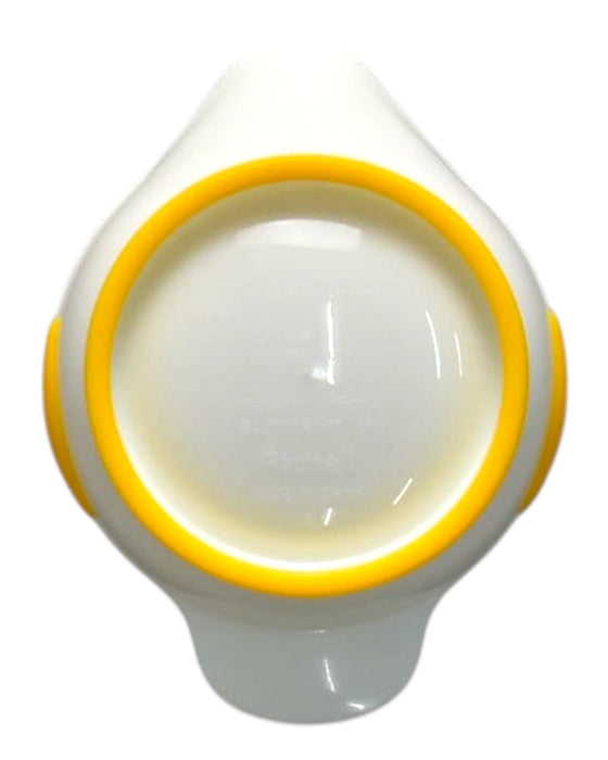 A White Utensils & Containers from Richell in size O/S for neutral. (Back View)